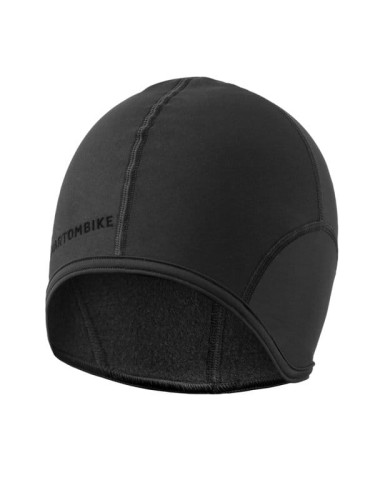 Czapka pod kask ZeroWind Classic Black przod.jpg