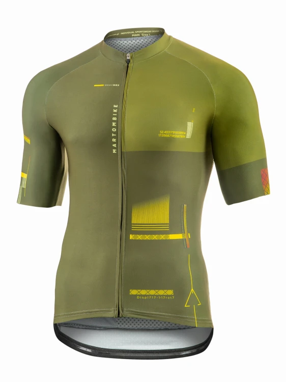 Koszulka kolarska męska 213 Adventure  Bottle Green (2).jpg