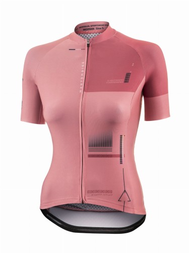 Koszulka kolarska damska 215 Adventure Powder Pink (2).jpg