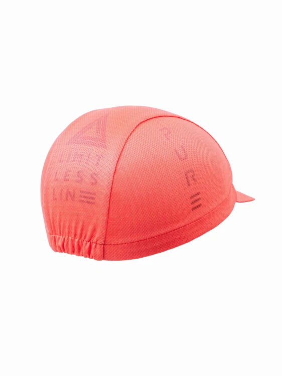 Czapka kolarska z daszkiem Martombike Limitless Coral (1).jpg