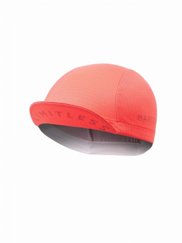 Czapka kolarska z daszkiem Martombike Limitless Coral (3).jpg