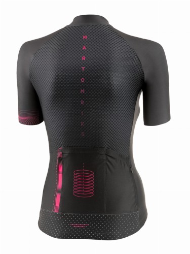 Koszulka kolarska damska Martombike AURORA Black Pink 215 (3).jpg
