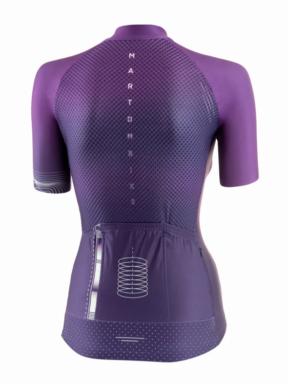 Koszulka kolarska damska Martombike AURORA Violet 215 (3).jpg