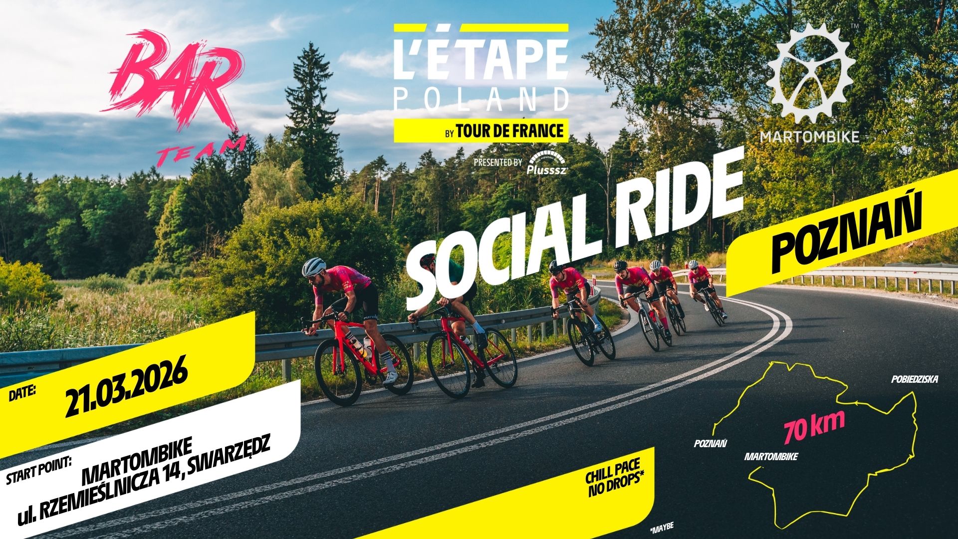 Social Ride L'Etape Poland by Tour de France